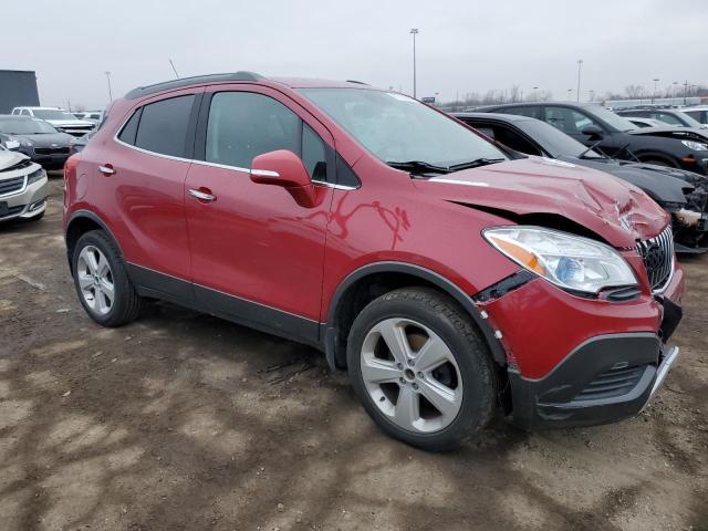 KL4CJESBXGB698230 - 2016 BUICK ENCORE RED photo 4