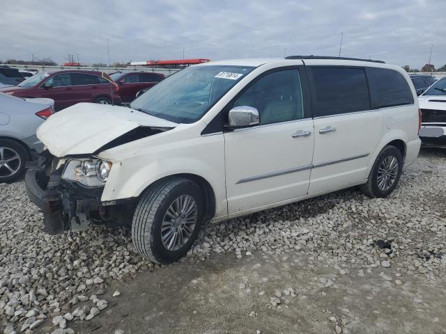2C4RC1CG4DR735055 - 2013 CHRYSLER TOWN & COU TOURING L WHITE photo 1