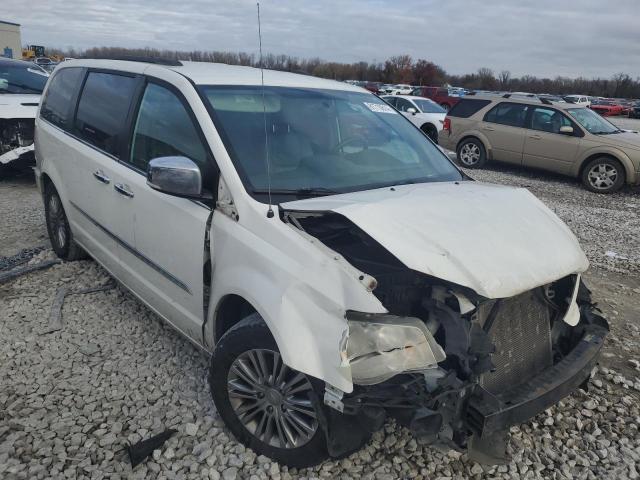 2C4RC1CG4DR735055 - 2013 CHRYSLER TOWN & COU TOURING L WHITE photo 4