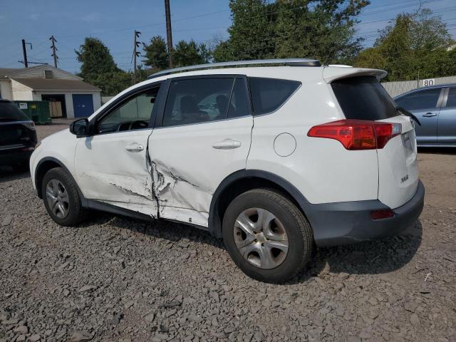 2T3BFREV7DW089079 - 2013 TOYOTA RAV4 LE WHITE photo 2
