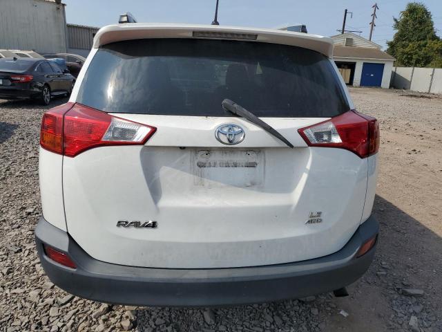 2T3BFREV7DW089079 - 2013 TOYOTA RAV4 LE WHITE photo 6