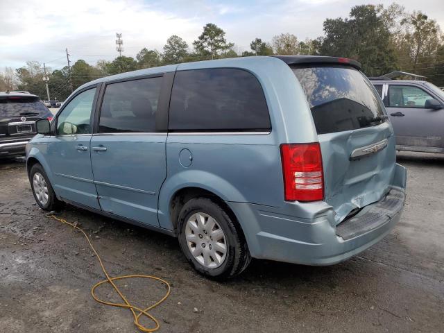 2A8HR44E59R606153 - 2009 CHRYSLER TOWN & COU LX TURQUOISE photo 2