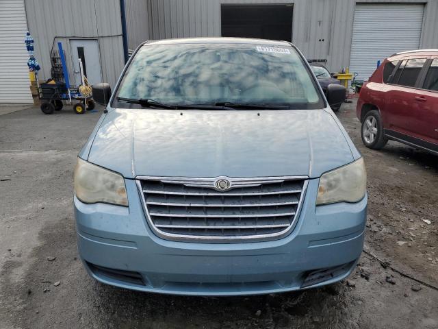 2A8HR44E59R606153 - 2009 CHRYSLER TOWN & COU LX TURQUOISE photo 5