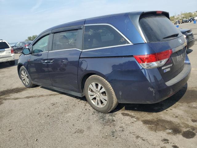 5FNRL5H4XFB127903 - 2015 HONDA ODYSSEY EX BLUE photo 2