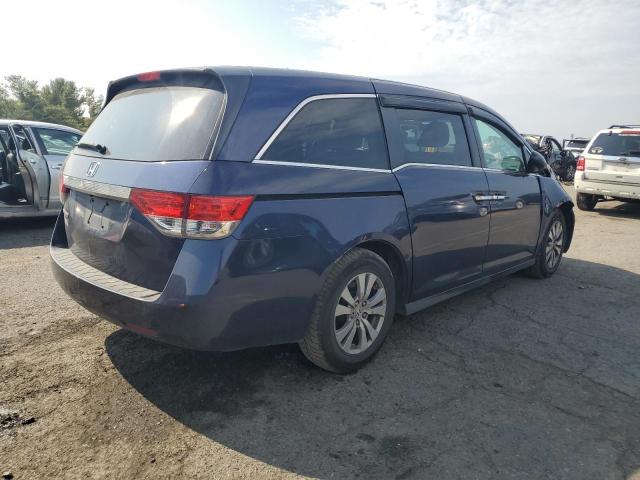 5FNRL5H4XFB127903 - 2015 HONDA ODYSSEY EX BLUE photo 3