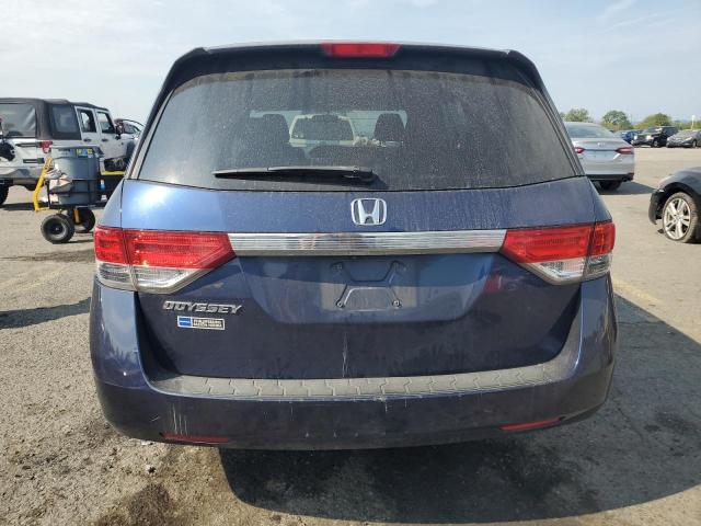 5FNRL5H4XFB127903 - 2015 HONDA ODYSSEY EX BLUE photo 6