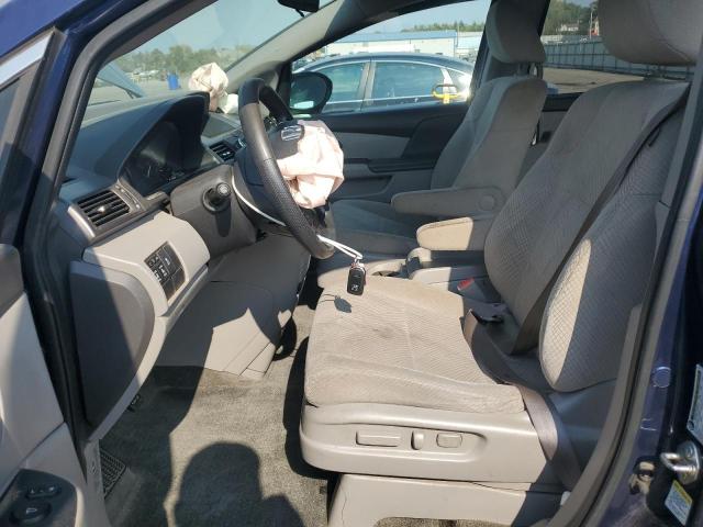 5FNRL5H4XFB127903 - 2015 HONDA ODYSSEY EX BLUE photo 7