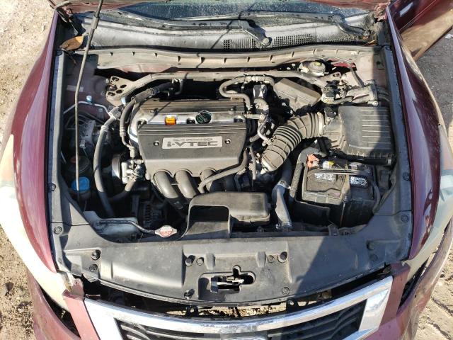 1HGCP26898A132859 - 2008 HONDA ACCORD EXL BURGUNDY photo 11