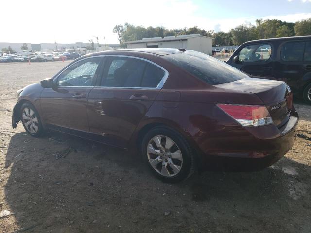 1HGCP26898A132859 - 2008 HONDA ACCORD EXL BURGUNDY photo 2