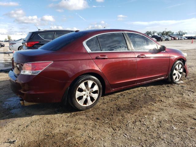 1HGCP26898A132859 - 2008 HONDA ACCORD EXL BURGUNDY photo 3