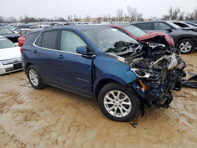 2GNAXKEV9K6145734 - 2019 CHEVROLET EQUINOX LT BLUE photo 4