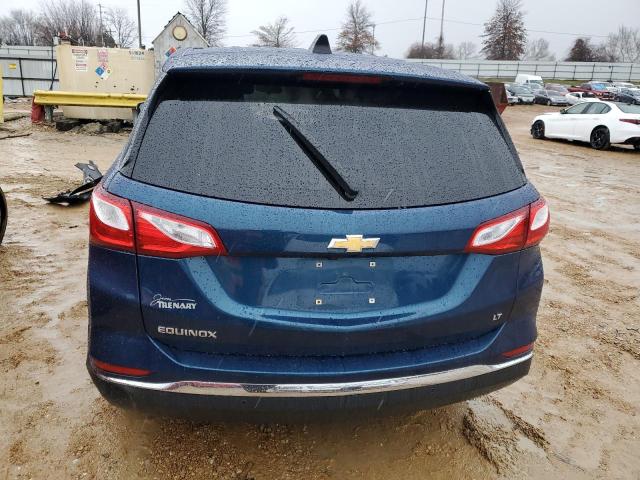 2GNAXKEV9K6145734 - 2019 CHEVROLET EQUINOX LT BLUE photo 6