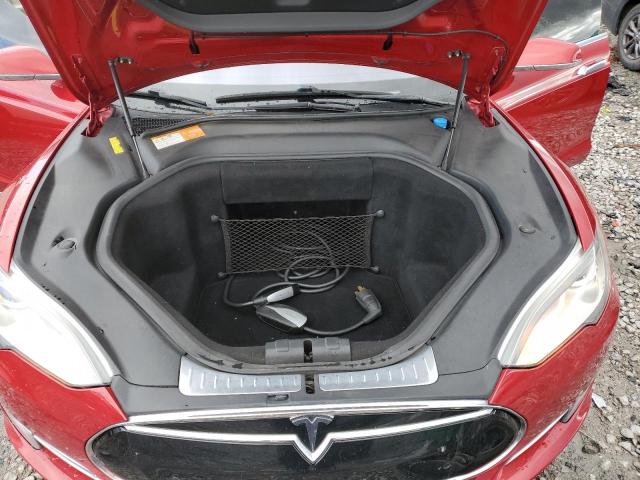 5YJSA1DPXDFP16320 - 2013 TESLA MODEL S Կարմիր լուսանկար 11
