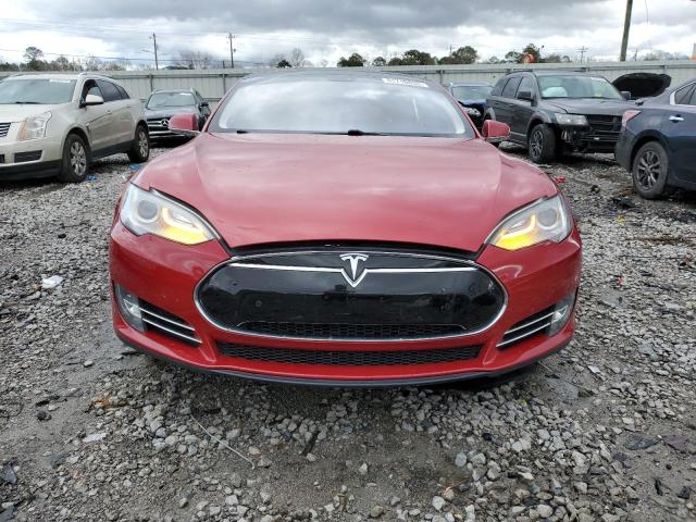 5YJSA1DPXDFP16320 - 2013 TESLA MODEL S Կարմիր լուսանկար 5
