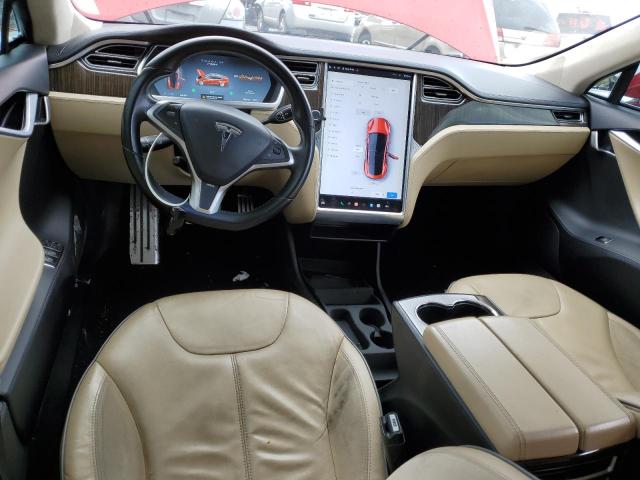 5YJSA1DPXDFP16320 - 2013 TESLA MODEL S Կարմիր լուսանկար 8
