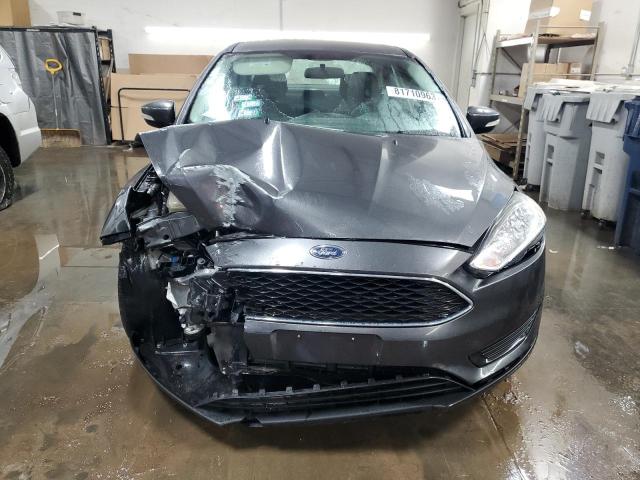 1FADP3F2XHL341204 - 2017 FORD FOCUS SE GRAY photo 5