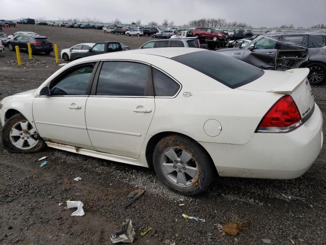 2G1WT57N691144680 - 2009 CHEVROLET IMPALA 1LT WHITE photo 2