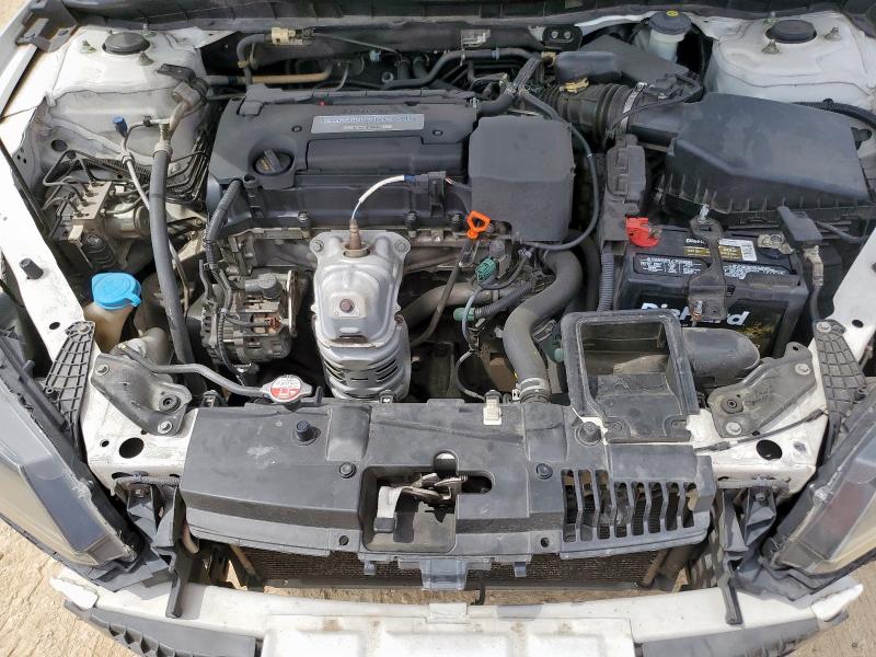 1HGCR2F38FA154427 - 2015 HONDA ACCORD LX WHITE photo 11