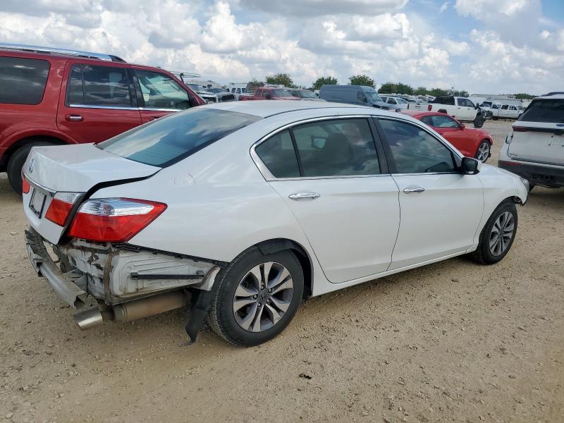 1HGCR2F38FA154427 - 2015 HONDA ACCORD LX WHITE photo 3