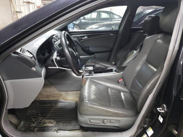 19UUA66275A058703 - 2005 ACURA TL BLACK photo 7