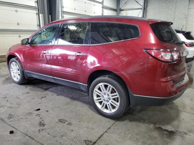1GNKRGKD6FJ346183 - 2015 CHEVROLET TRAVERSE LT ბურგუნდია ფოტო 2