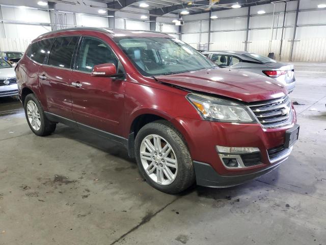 1GNKRGKD6FJ346183 - 2015 CHEVROLET TRAVERSE LT ბურგუნდია ფოტო 4