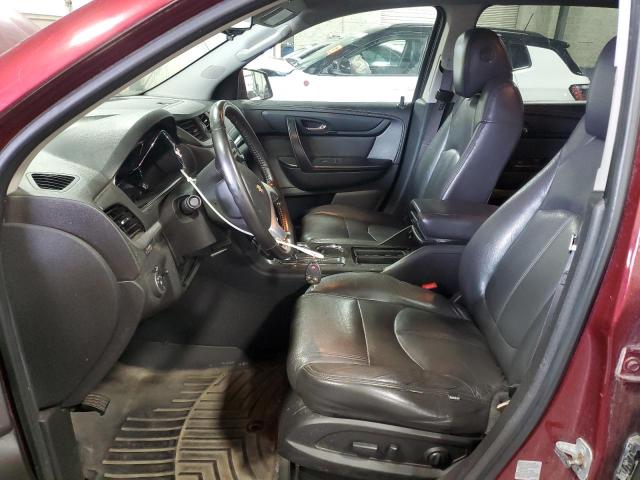 1GNKRGKD6FJ346183 - 2015 CHEVROLET TRAVERSE LT ბურგუნდია ფოტო 7