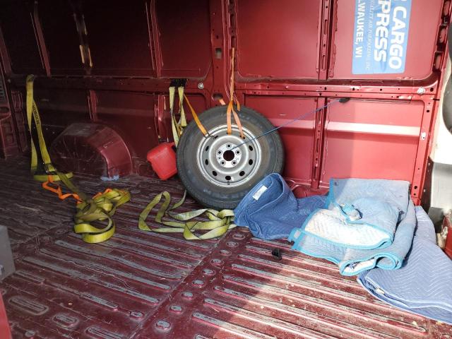 3C6FRVJG2ME510265 - 2021 RAM PROMASTER 3500 HIGH ბურგუნდია ფოტო 11