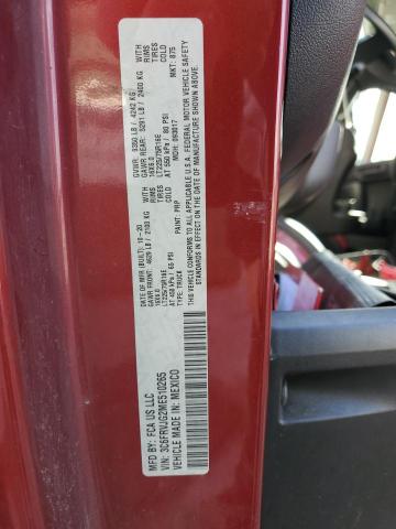 3C6FRVJG2ME510265 - 2021 RAM PROMASTER 3500 HIGH ბურგუნდია ფოტო 13