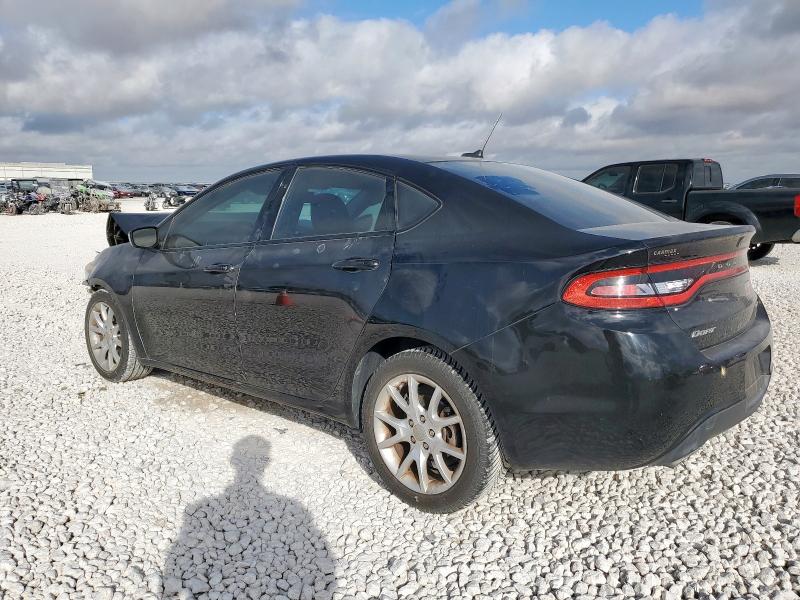 1C3CDFBA3DD324587 - 2013 DODGE DART SXT შავი ფოტო 2