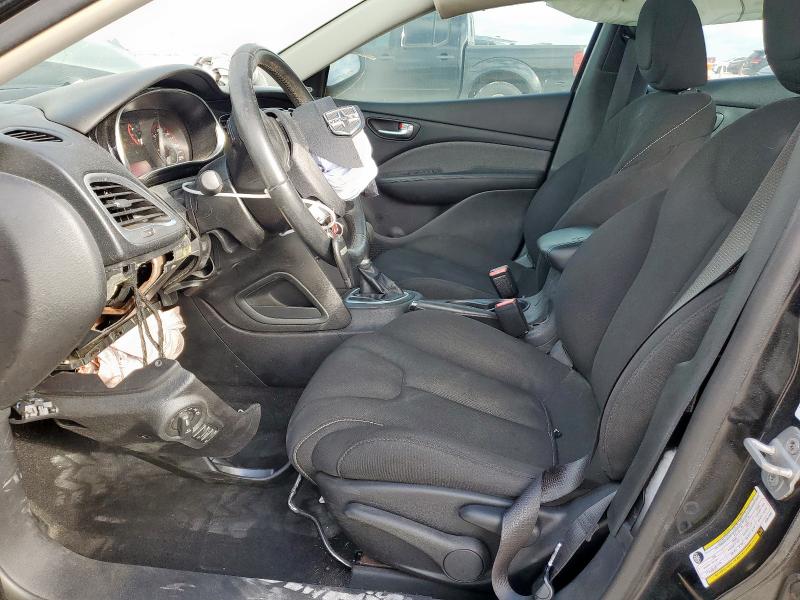 1C3CDFBA3DD324587 - 2013 DODGE DART SXT შავი ფოტო 7
