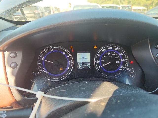 JN1AJ0HR8BM854270 - 2011 INFINITI EX35 BASE BLACK photo 9