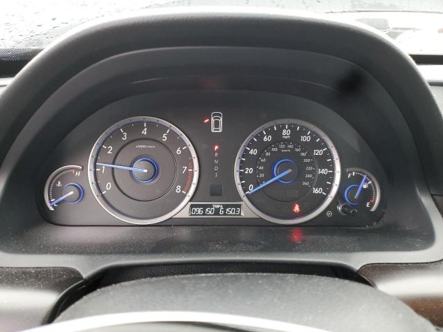 5J6TF2H56FL004532 - 2015 HONDA CROSSTOUR EXL შავი ფოტო 9