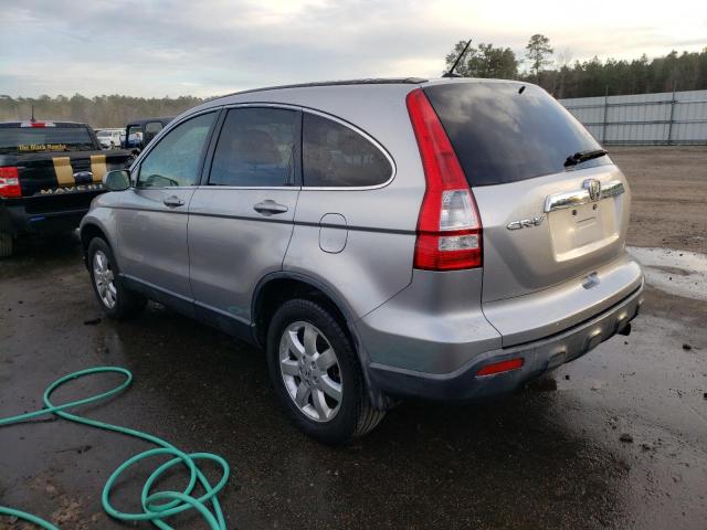 JHLRE48747C092260 - 2007 HONDA CR-V EXL SILVER photo 2