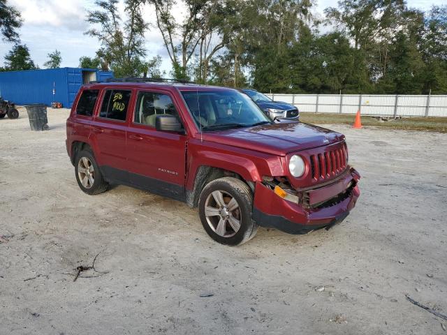 1C4NJRFB2ED886158 - 2014 JEEP PATRIOT LATITUDE RED photo 4