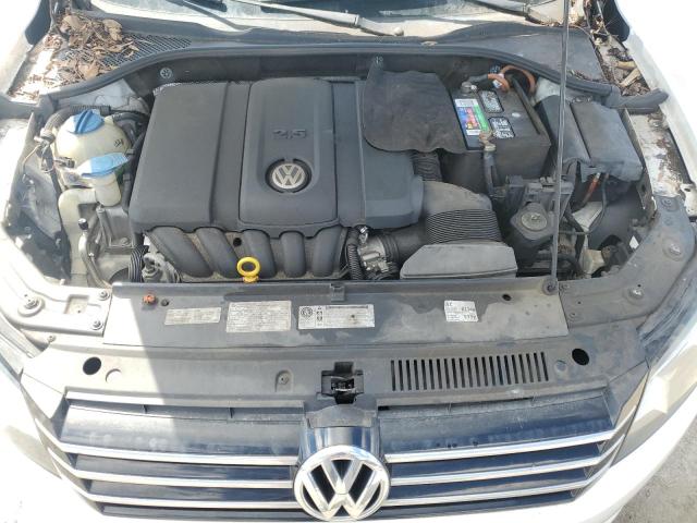 1VWBH7A35CC048175 - 2012 VOLKSWAGEN PASSAT SE Білий фото 11