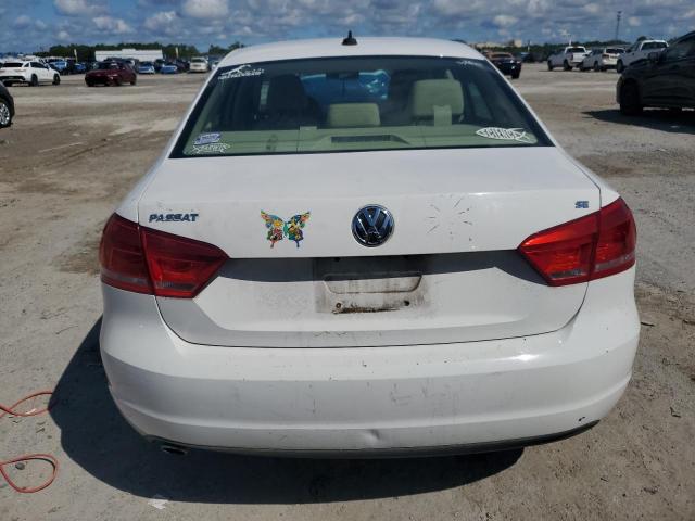 1VWBH7A35CC048175 - 2012 VOLKSWAGEN PASSAT SE Білий фото 6