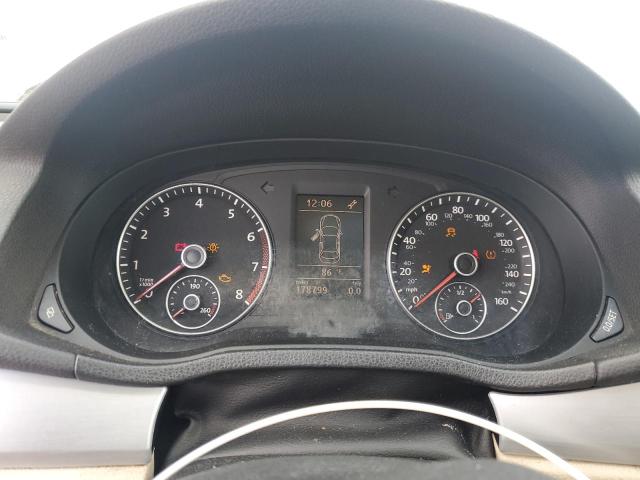 1VWBH7A35CC048175 - 2012 VOLKSWAGEN PASSAT SE Білий фото 9