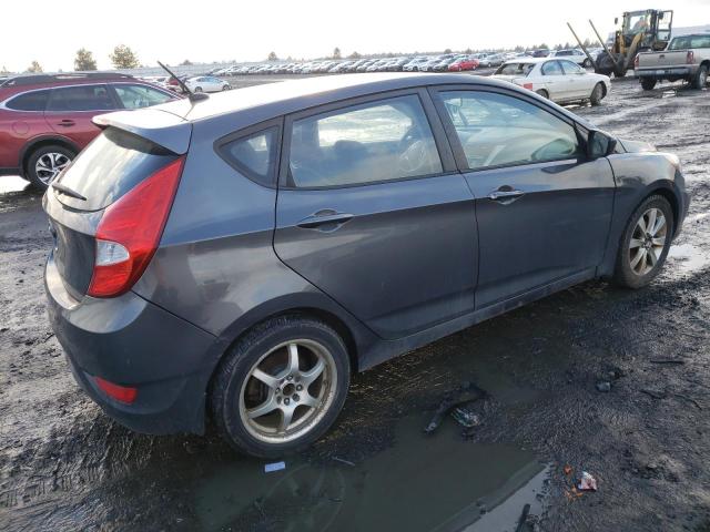 KMHCU5AE1CU049208 - 2012 HYUNDAI ACCENT GLS GRAY photo 3