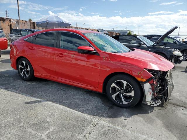 2HGFC2F82GH504096 - 2016 HONDA CIVIC EX RED photo 4