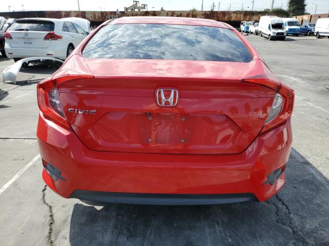 2HGFC2F82GH504096 - 2016 HONDA CIVIC EX RED photo 6