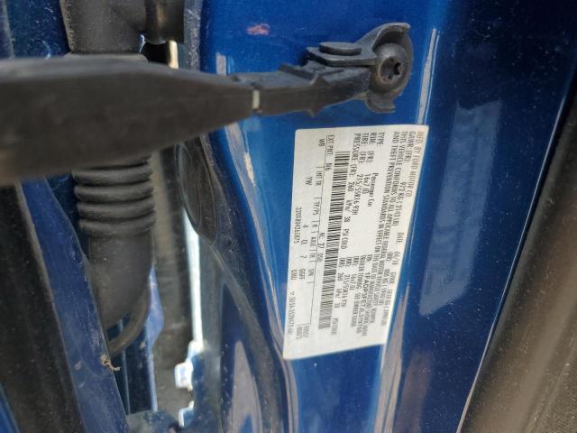 1FADP3FE7JL319760 - 2018 FORD FOCUS SE 蓝色 照片 12