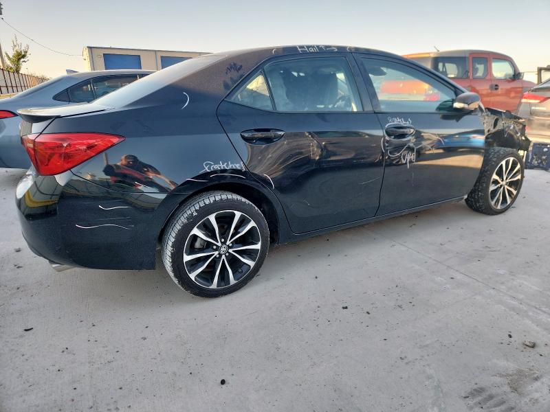 5YFBURHE2HP651388 - 2017 TOYOTA COROLLA L BLACK photo 3