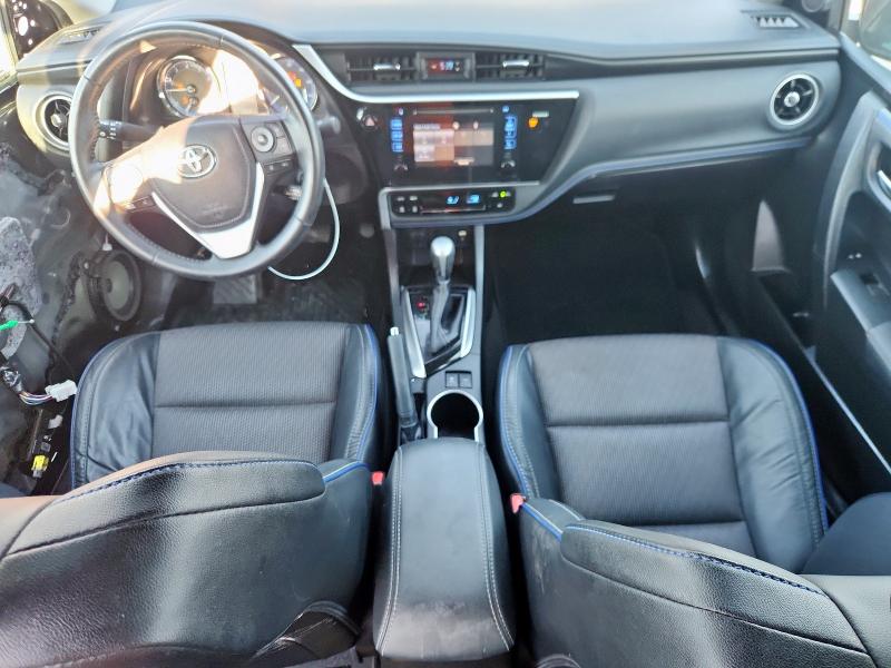 5YFBURHE2HP651388 - 2017 TOYOTA COROLLA L BLACK photo 8