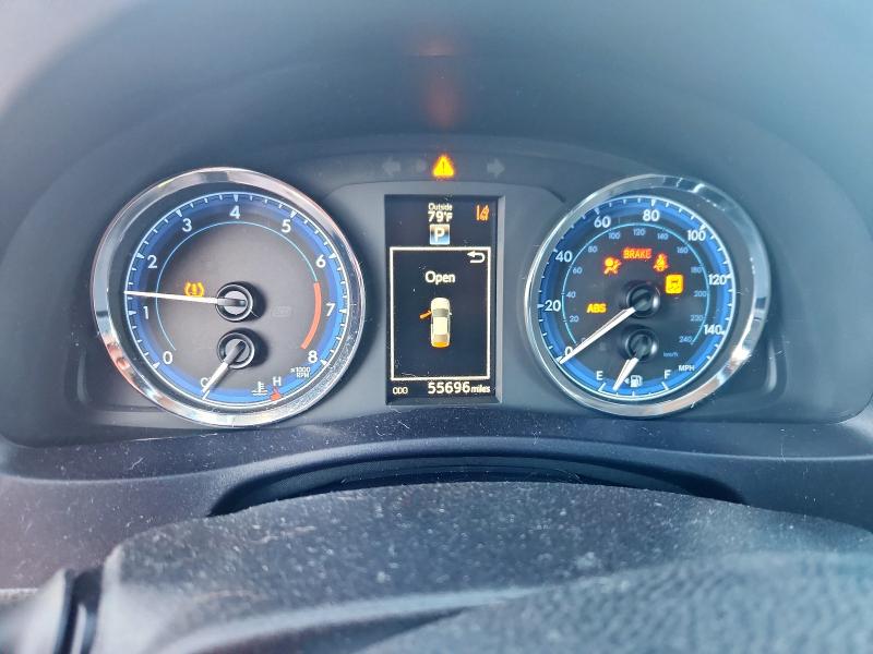 5YFBURHE2HP651388 - 2017 TOYOTA COROLLA L BLACK photo 9