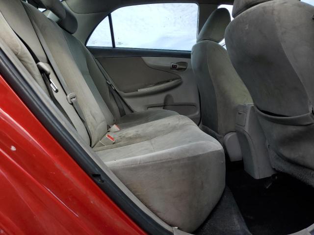 5YFBU4EE9DP202856 - 2013 TOYOTA COROLLA BASE أحمر صورة 10