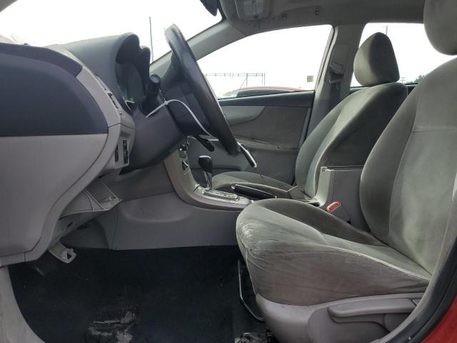 5YFBU4EE9DP202856 - 2013 TOYOTA COROLLA BASE أحمر صورة 7