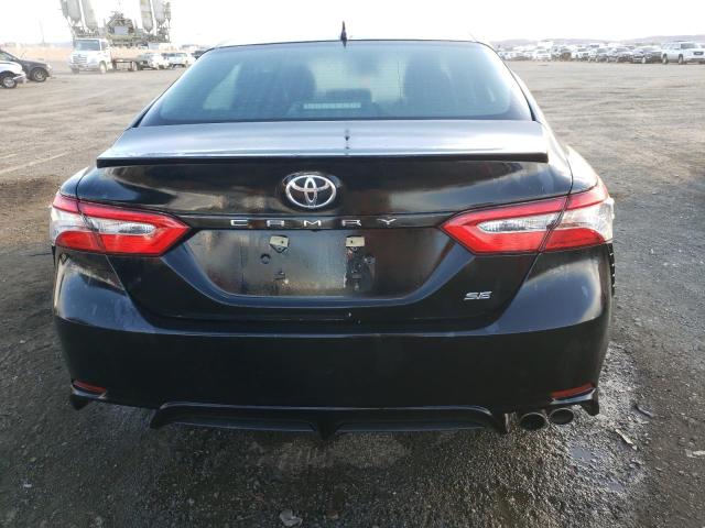 4T1B11HK1KU739404 - 2019 TOYOTA CAMRY L BLACK photo 6