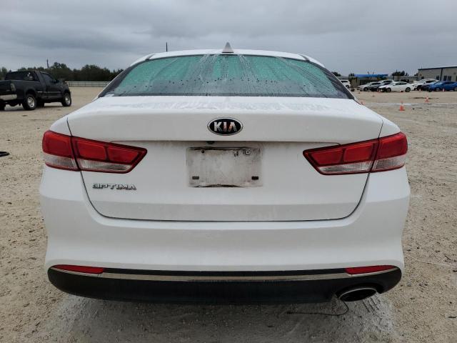 5XXGT4L35HG161439 - 2017 KIA OPTIMA LX WHITE photo 6