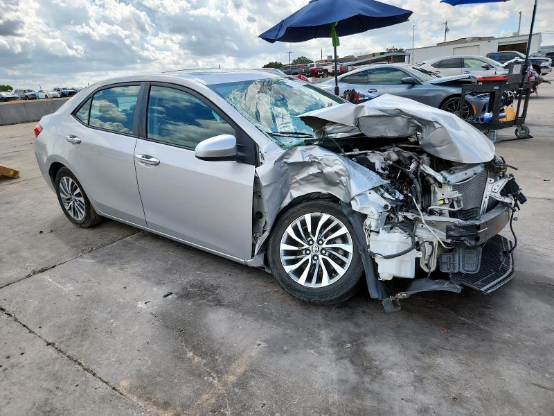 5YFBURHE3KP861795 - 2019 TOYOTA COROLLA L SILVER photo 4